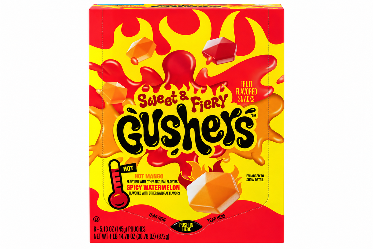 Gushers Sweet & Fiery Spicy Watermelon Mango – 5.13 oz