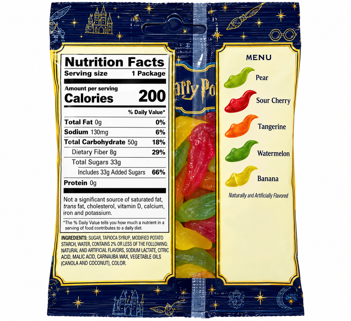 Harry Potter Jelly Slugs Candy – 2.1 oz