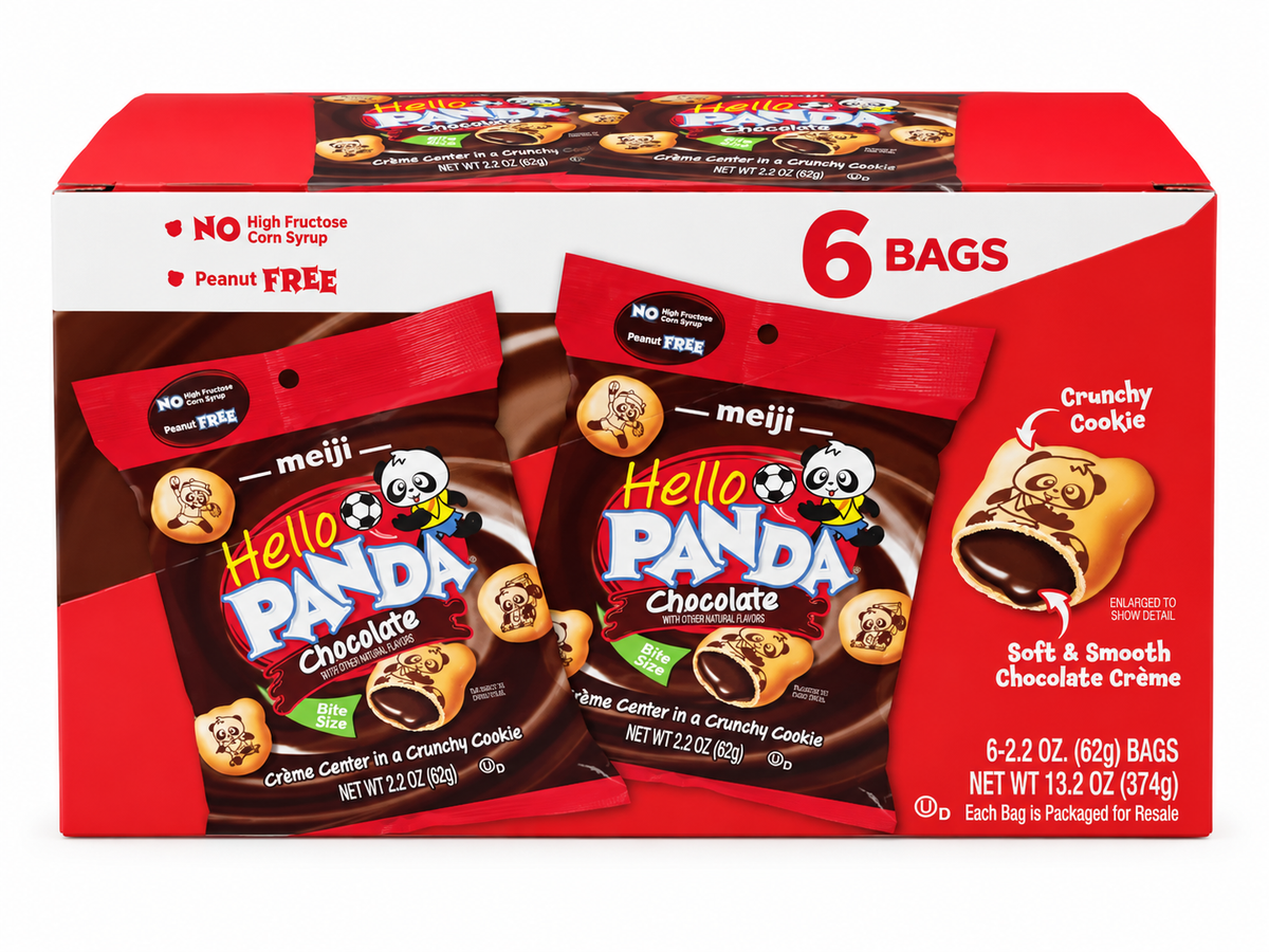 Meiji Hello Panda Minis – 2.2 oz