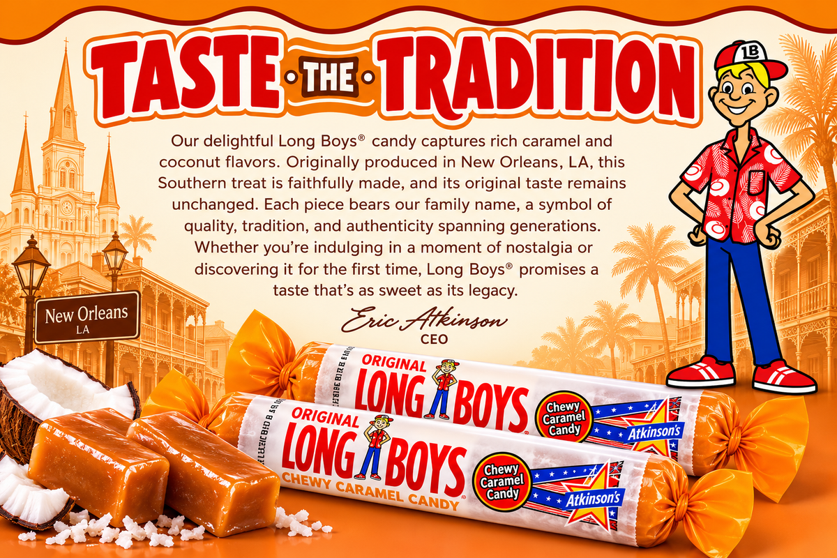 Long Boys Coconut Caramel Candy – 0.39 oz