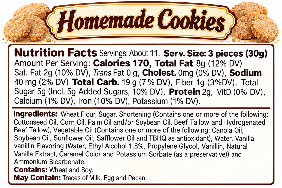 Don Deli Mexican Cookies & Pastries – Choose Your Variety