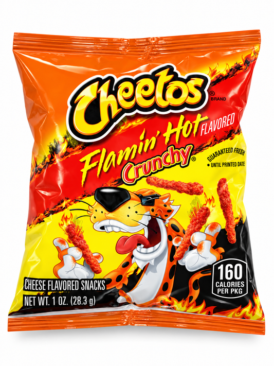 Cheetos Flamin’ Hot Crunchy – 1 oz