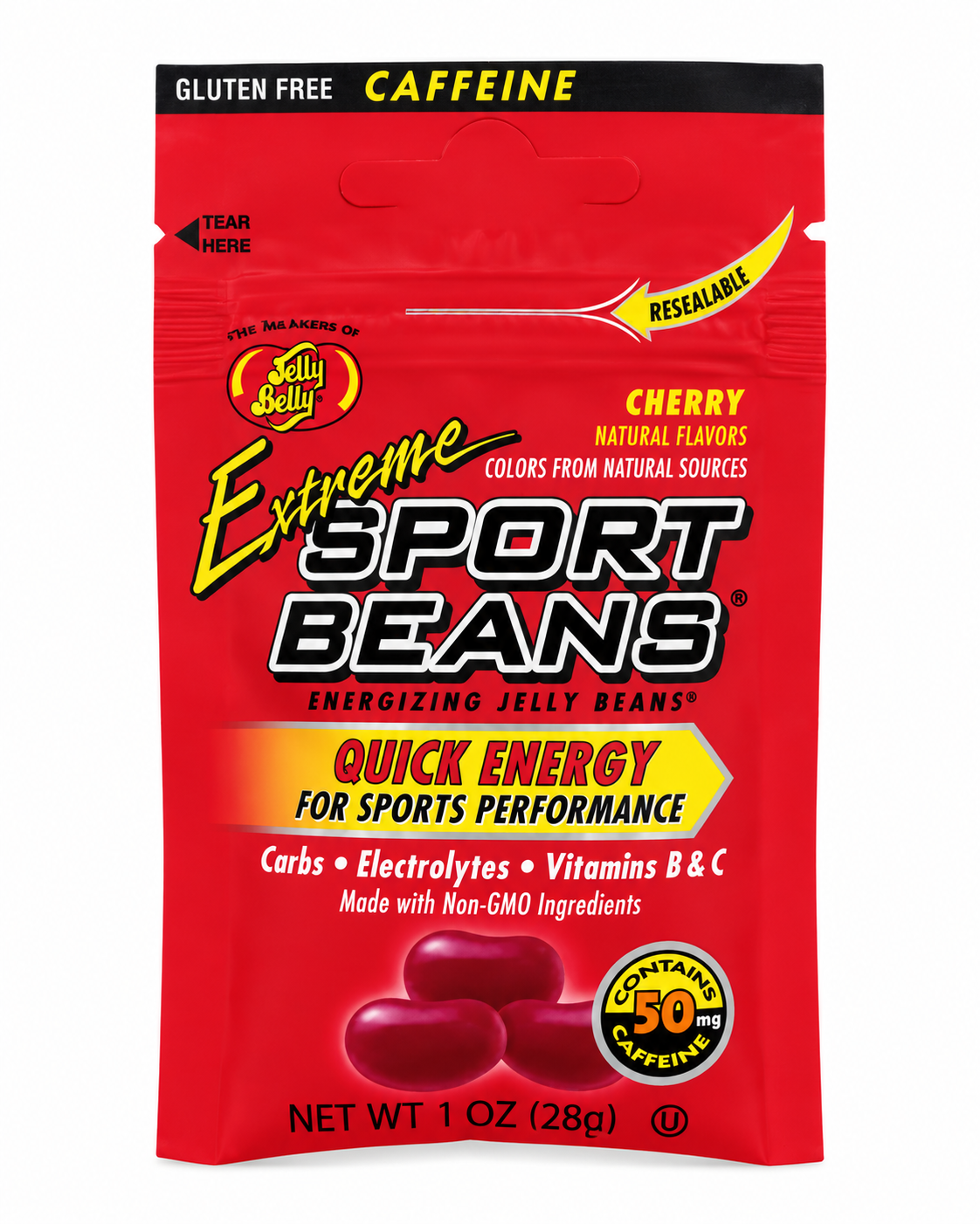 Jelly Belly Sport Beans Extreme Cherry – 1 oz