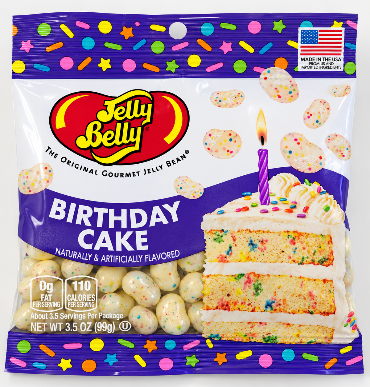 Jelly Belly Birthday Cake Jelly Beans – 3.5 oz