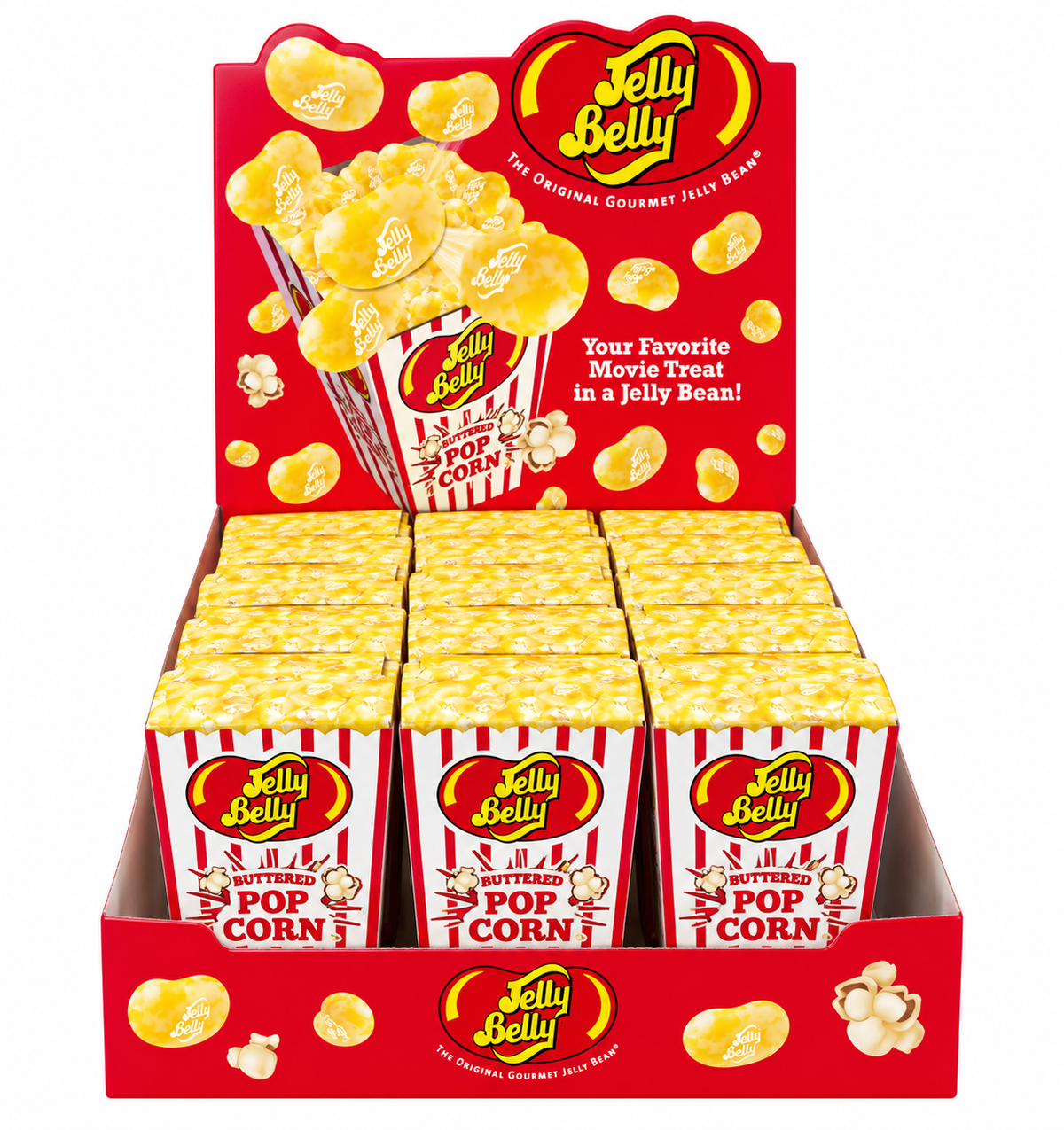 Jelly Belly Buttered Popcorn Jelly Beans – 1.75 oz