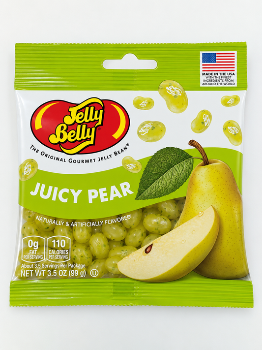 Jelly Belly Juicy Pear Jelly Beans – 3.5 oz