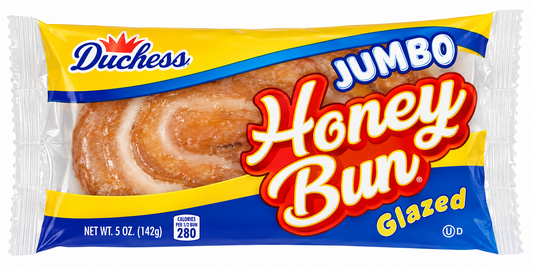 Duchess Glazed Honey Buns – Choose Your Size