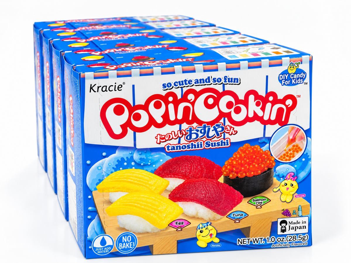 Kracie Popin’ Cookin’ Sushi DIY Candy Kit – 1 oz
