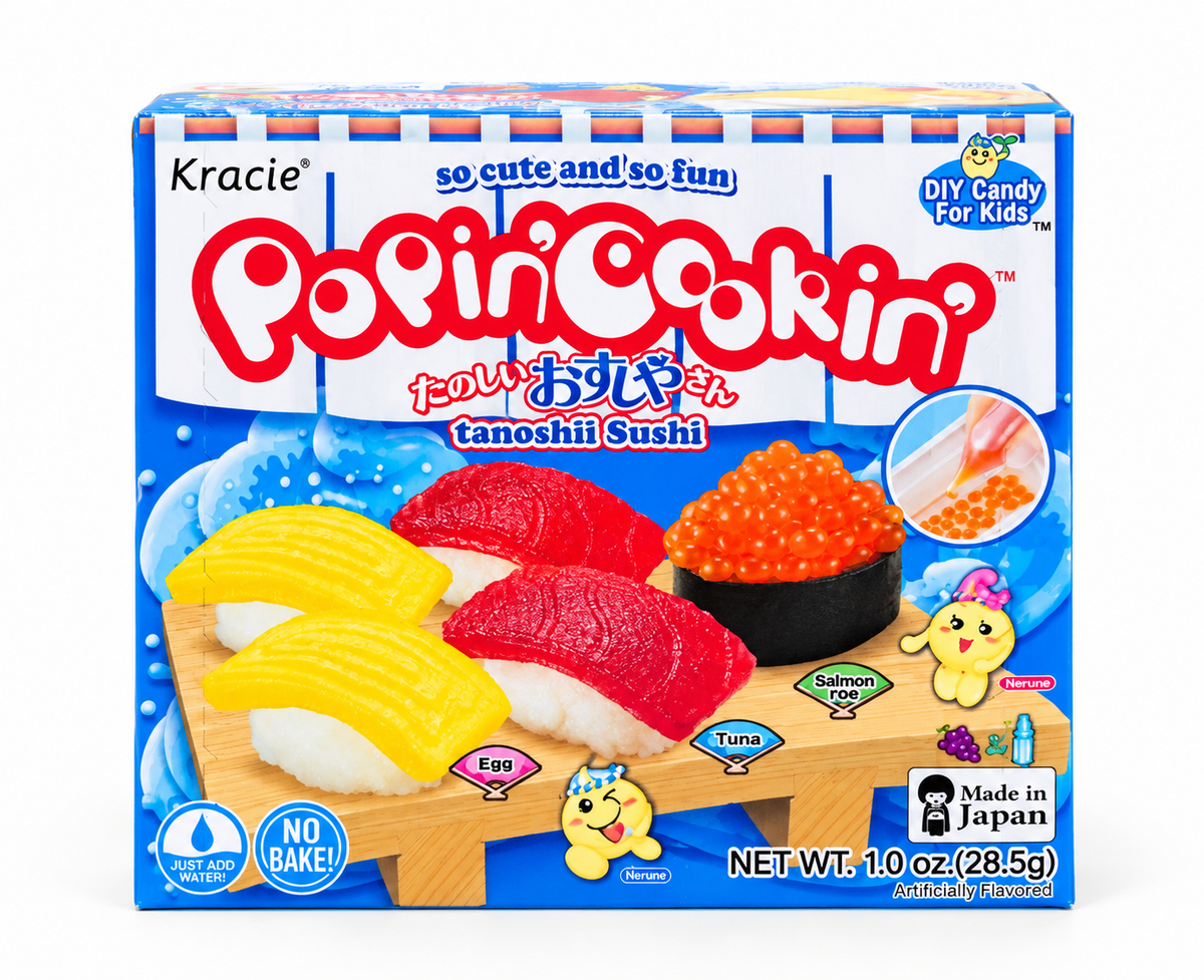 Kracie Popin’ Cookin’ Sushi DIY Candy Kit – 1 oz