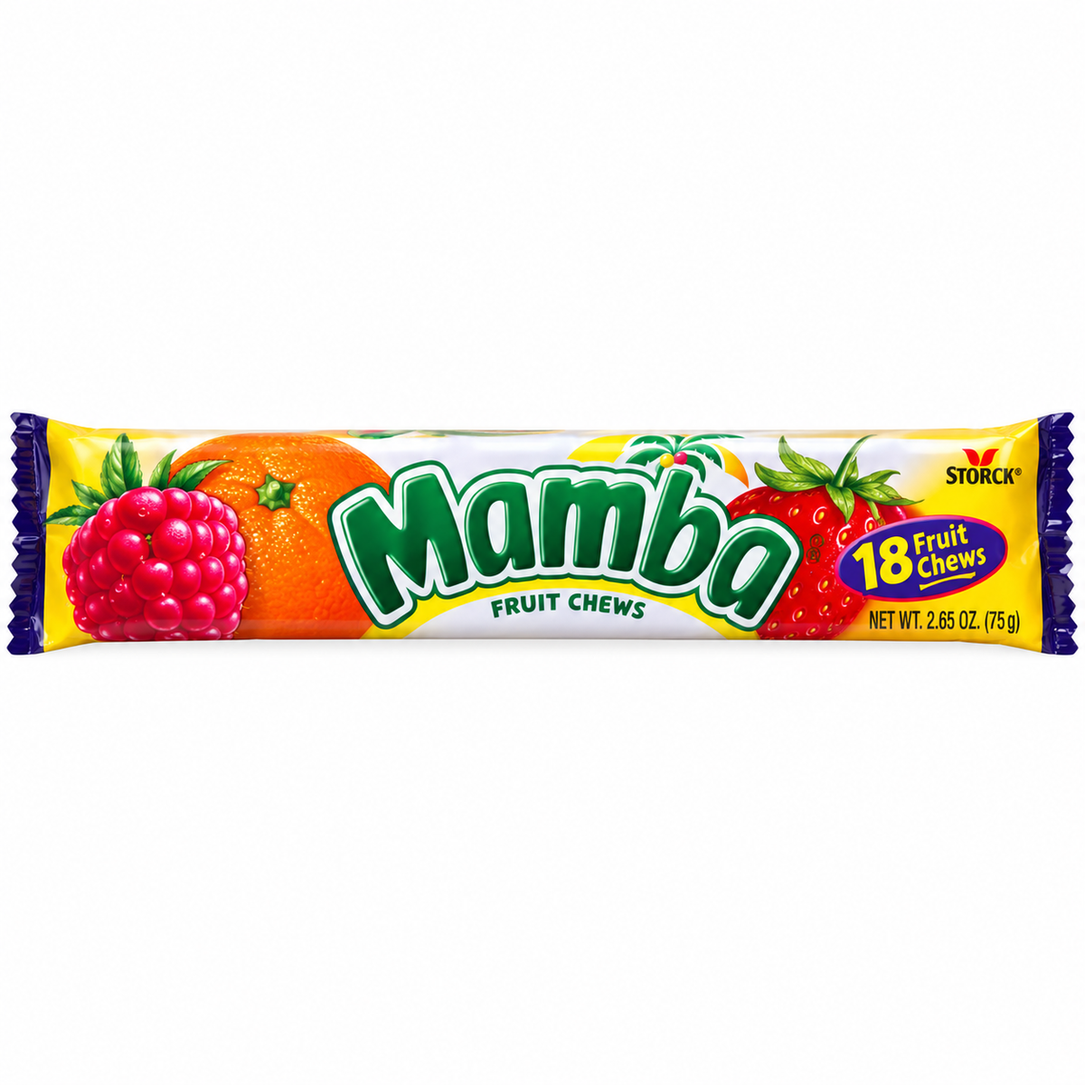 Mamba Original Fruit Chews – 2.8 oz Stick