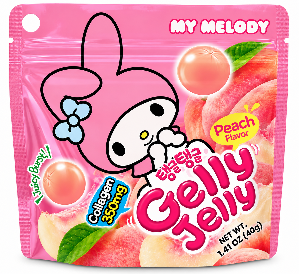 My Melody Gelly Jelly Peach Gummies – 1.41 oz