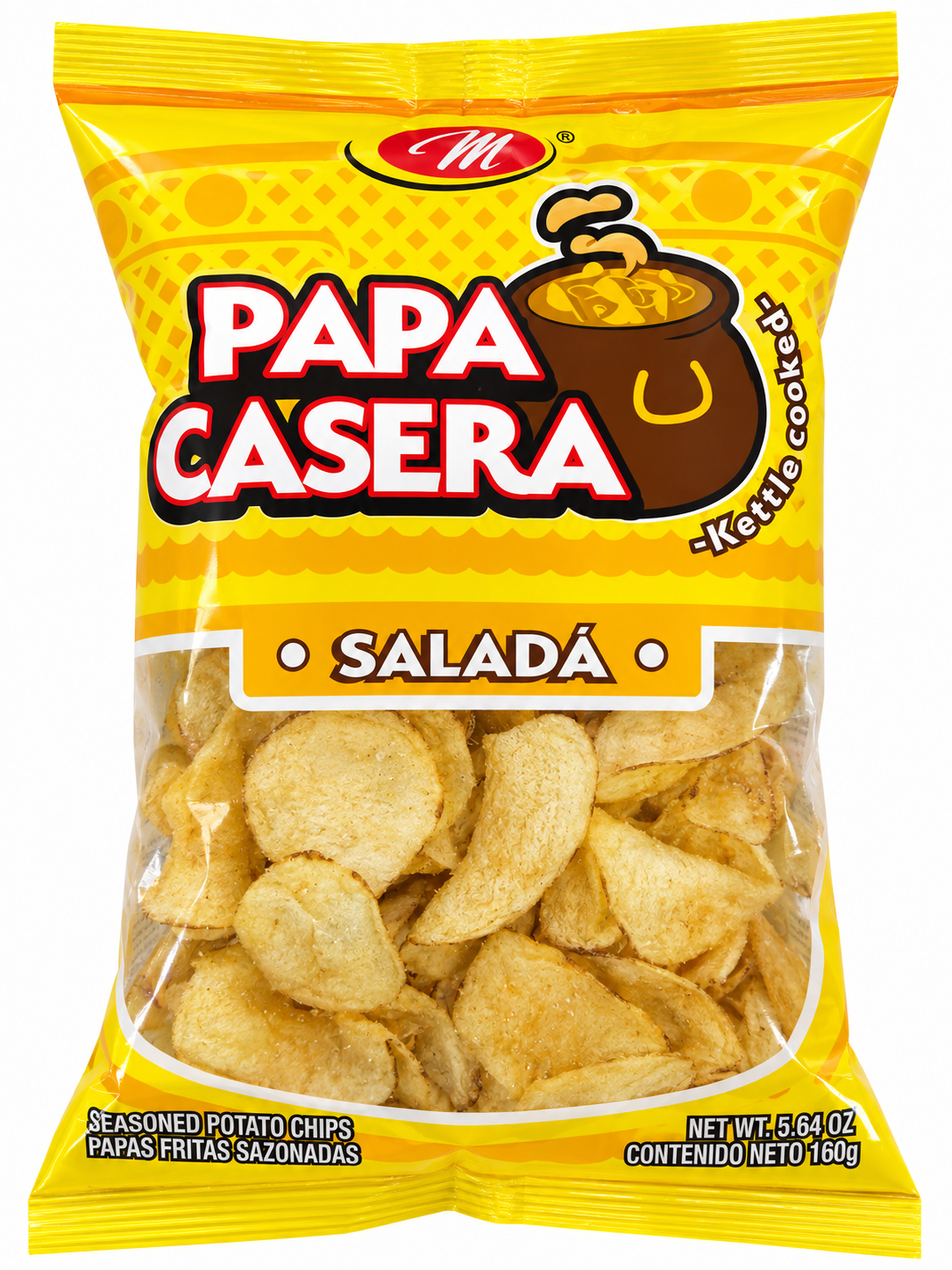 Shaky Papa Casera Salada Potato Chips – 5.64 oz