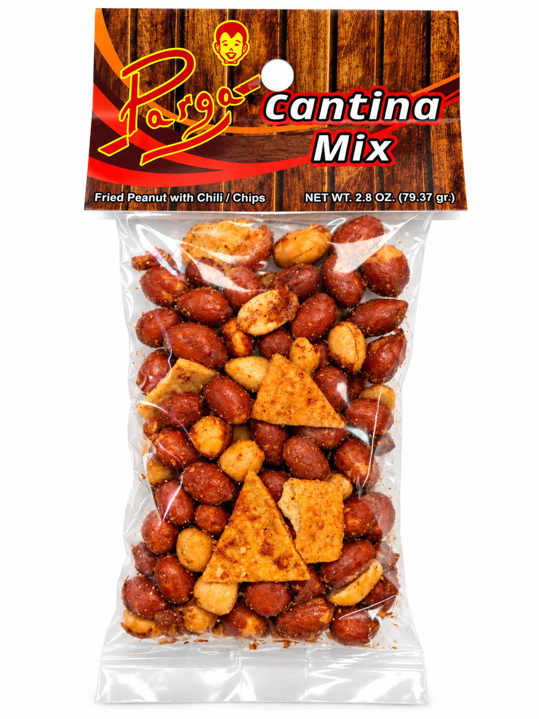 Pargas Cantina Mix – Chili Peanuts & Chips 2.8 oz