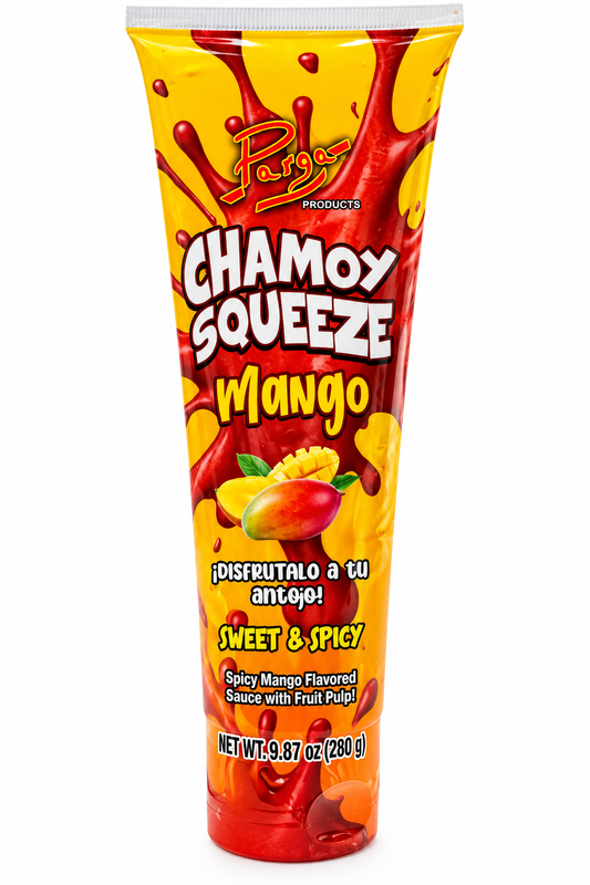Pargas Chamoy Squeeze Mango – 9.87 oz