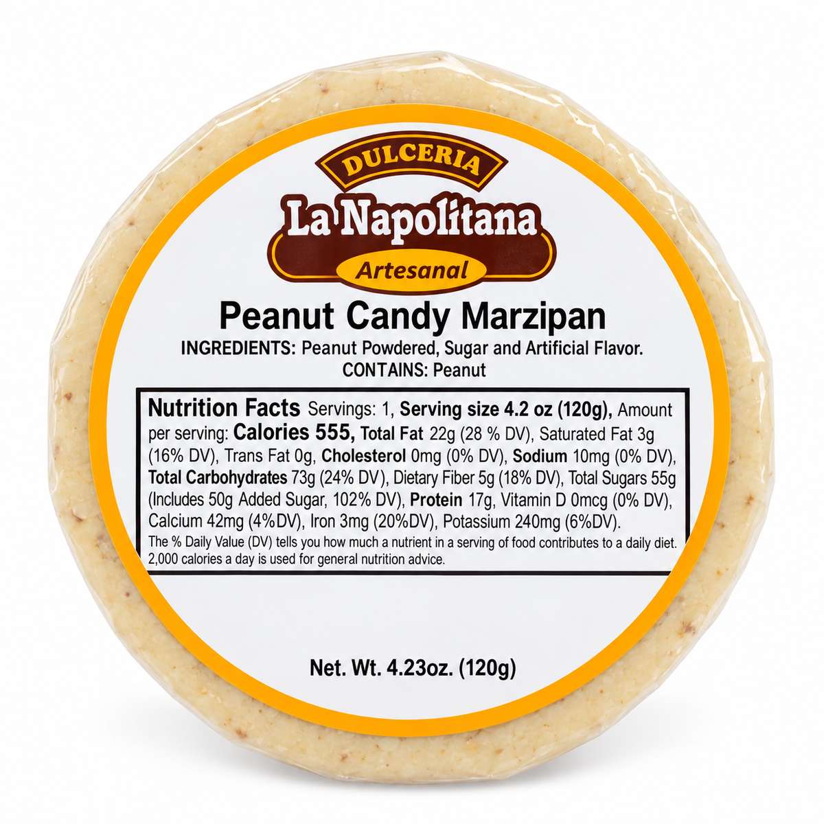 La Napolitana Peanut Candy Marzipan – 4.23 oz