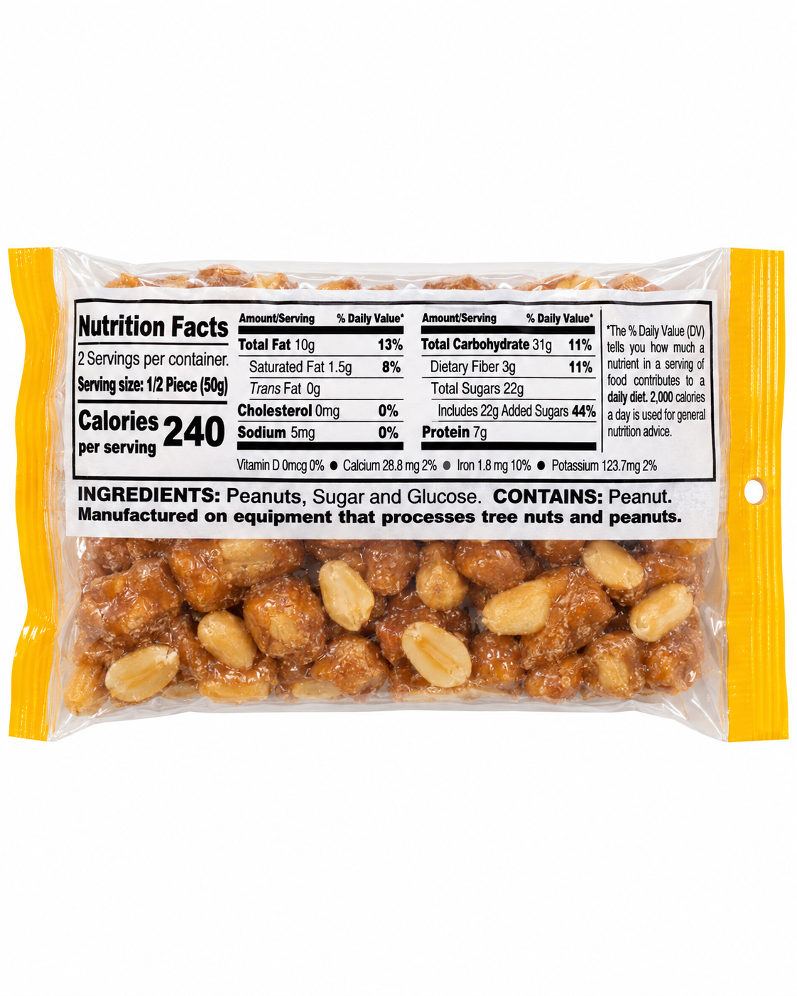 Peanut Caramel La Napolitana 3.52oz