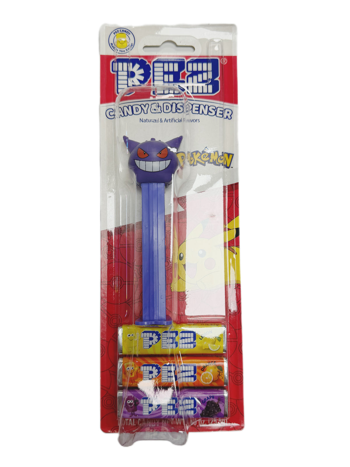 Pokémon PEZ Candy Dispenser Assortment + 3 Candy Rolls