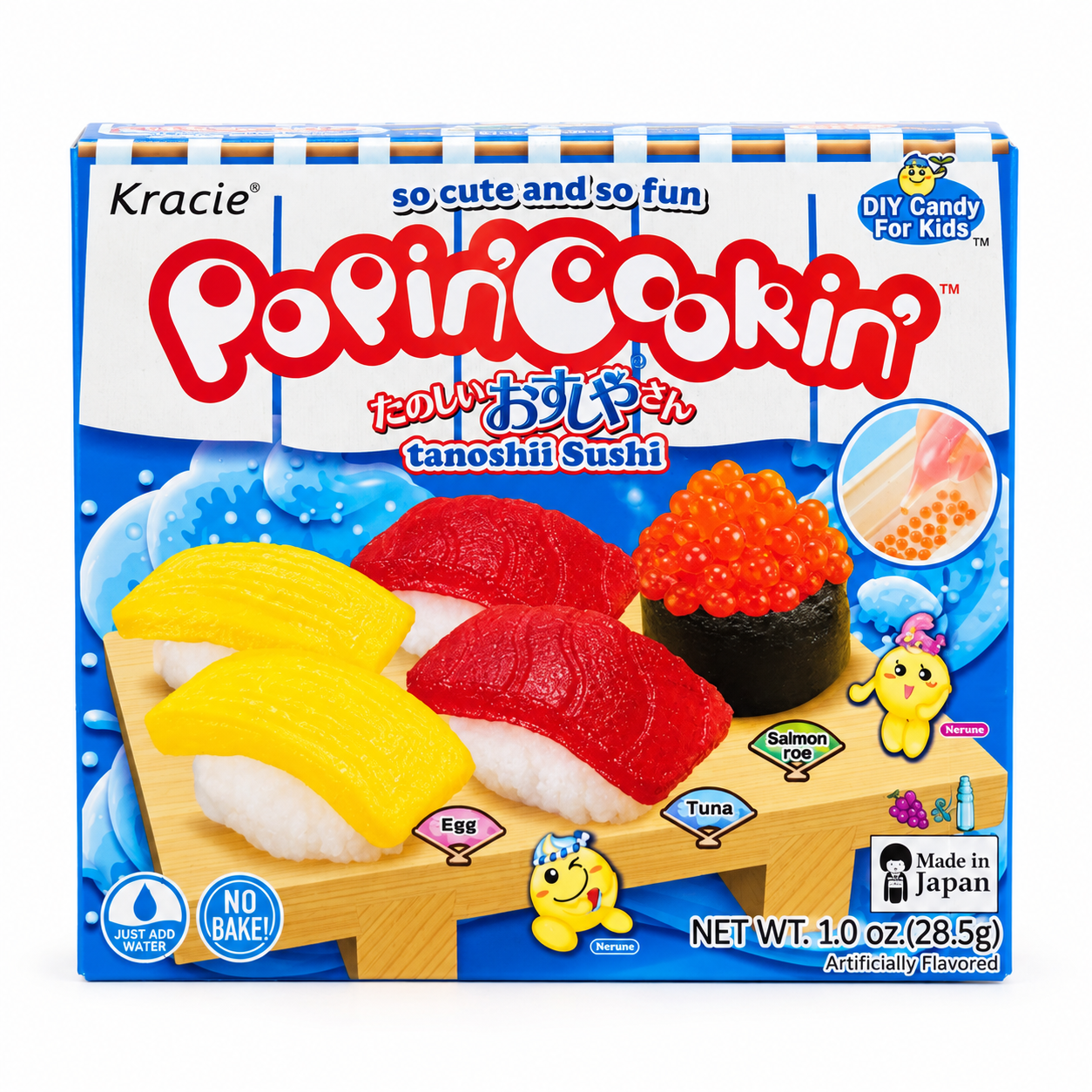 Kracie Popin' Cookin Sushi DIY Candy Kit- 1oz