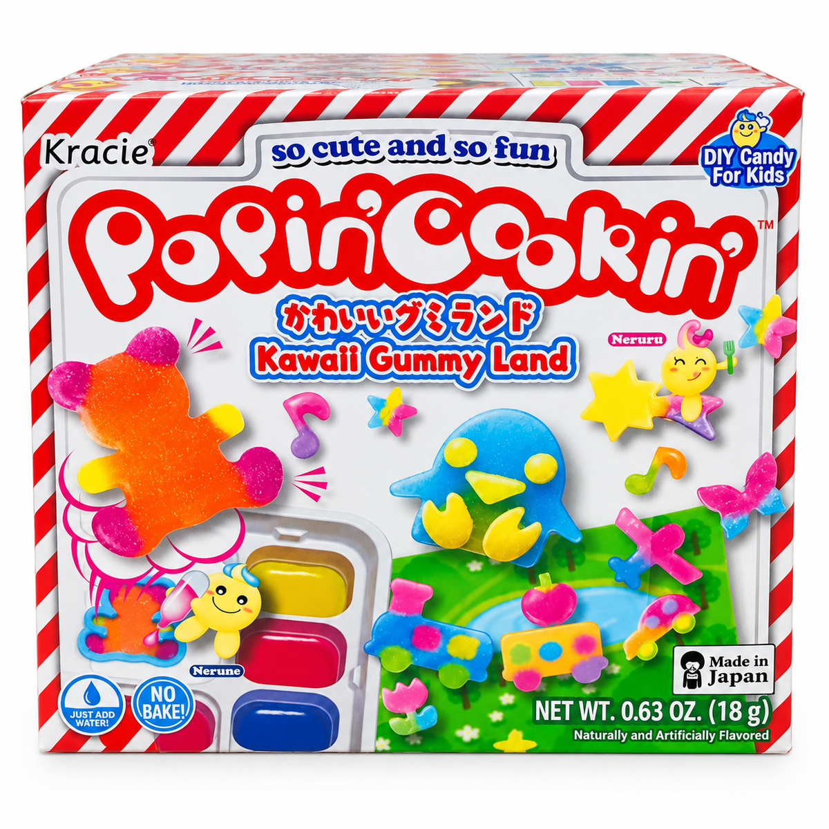 Kracie Popin’ Cookin’ Gummy Land DIY Candy Kit – 0.95 oz