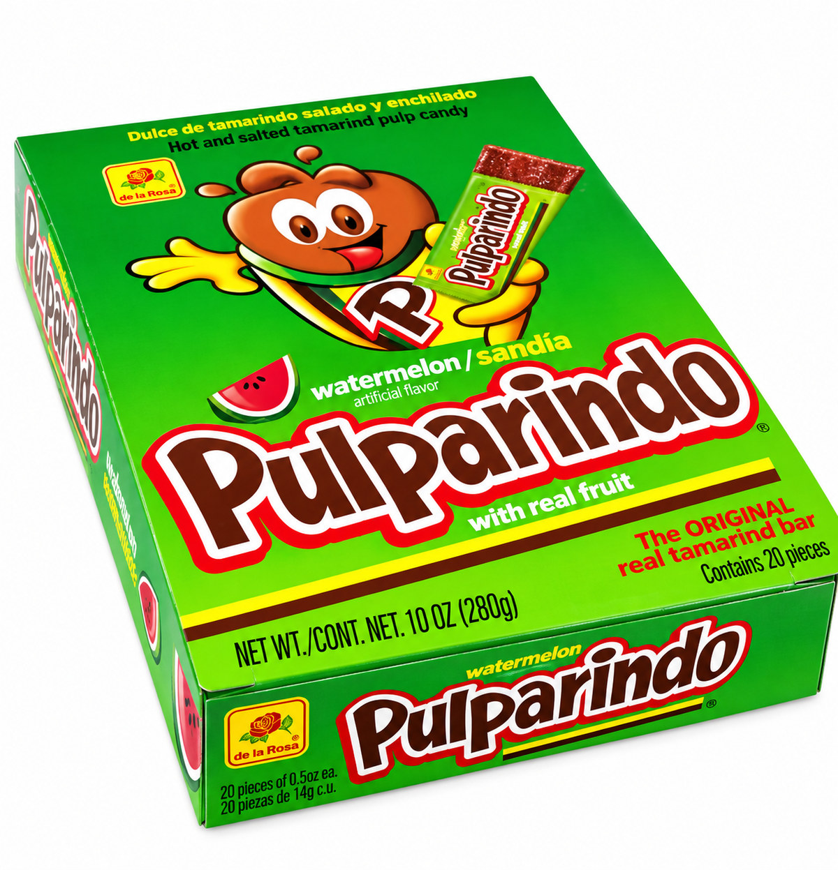 De La Rosa Pulparindo Watermelon Tamarind Candy