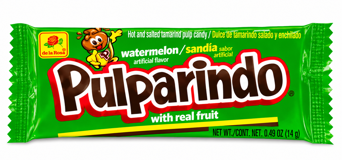 De La Rosa Pulparindo Watermelon Tamarind Candy