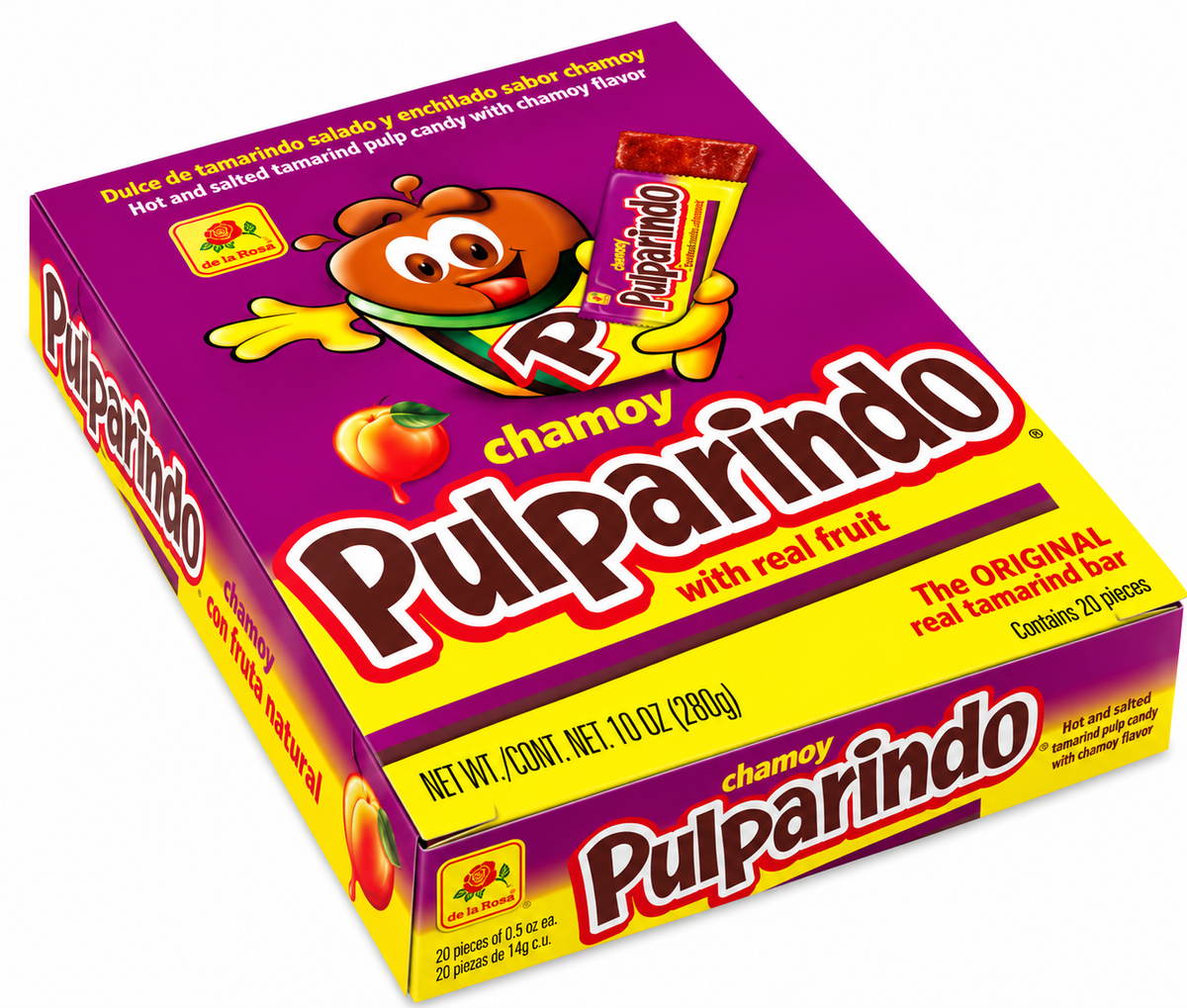 De La Rosa Pulparindo Chamoy Tamarind Candy