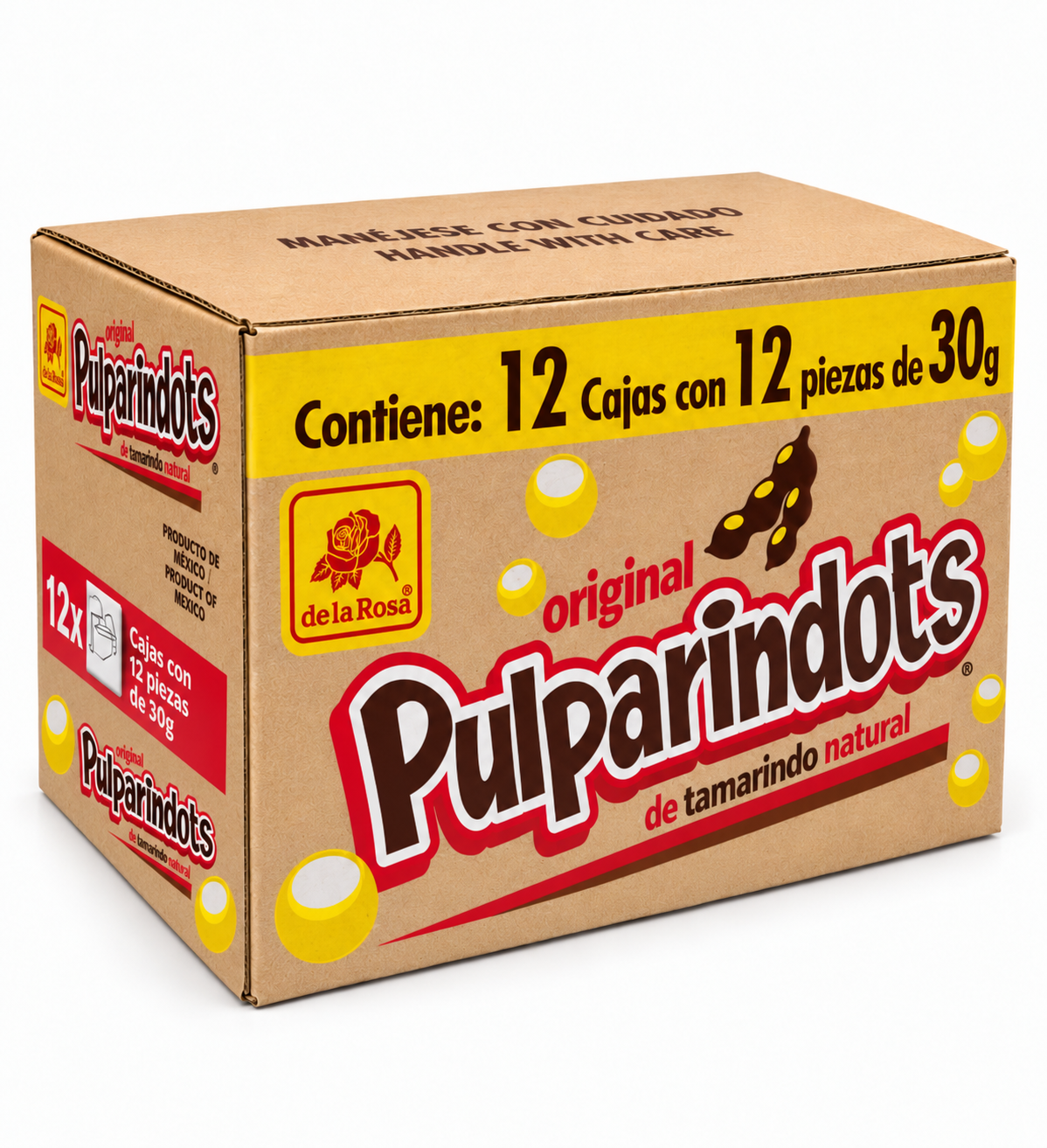 De La Rosa Pulparindots Mango Tamarind Candy