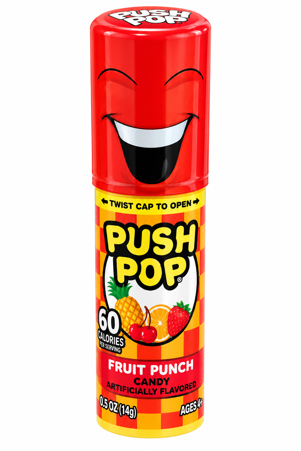 Push Pop Assorted Fruit Candy – 0.5 oz