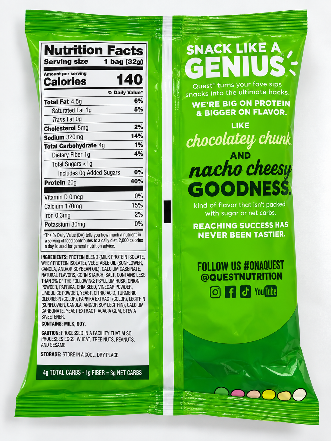 Quest Chili Lime Protein Chips – 1.1 oz