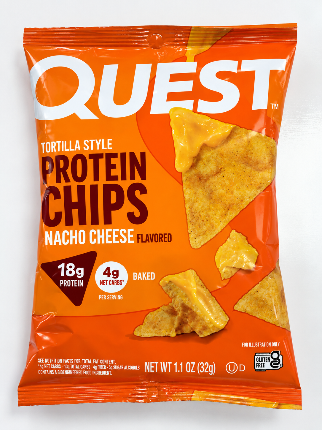 Quest Nacho Cheese Protein Chips – 1.1 oz