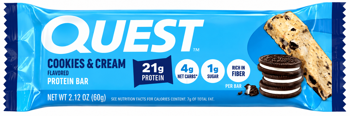 Quest Protein Bar – Assorted Flavors 2.12 oz