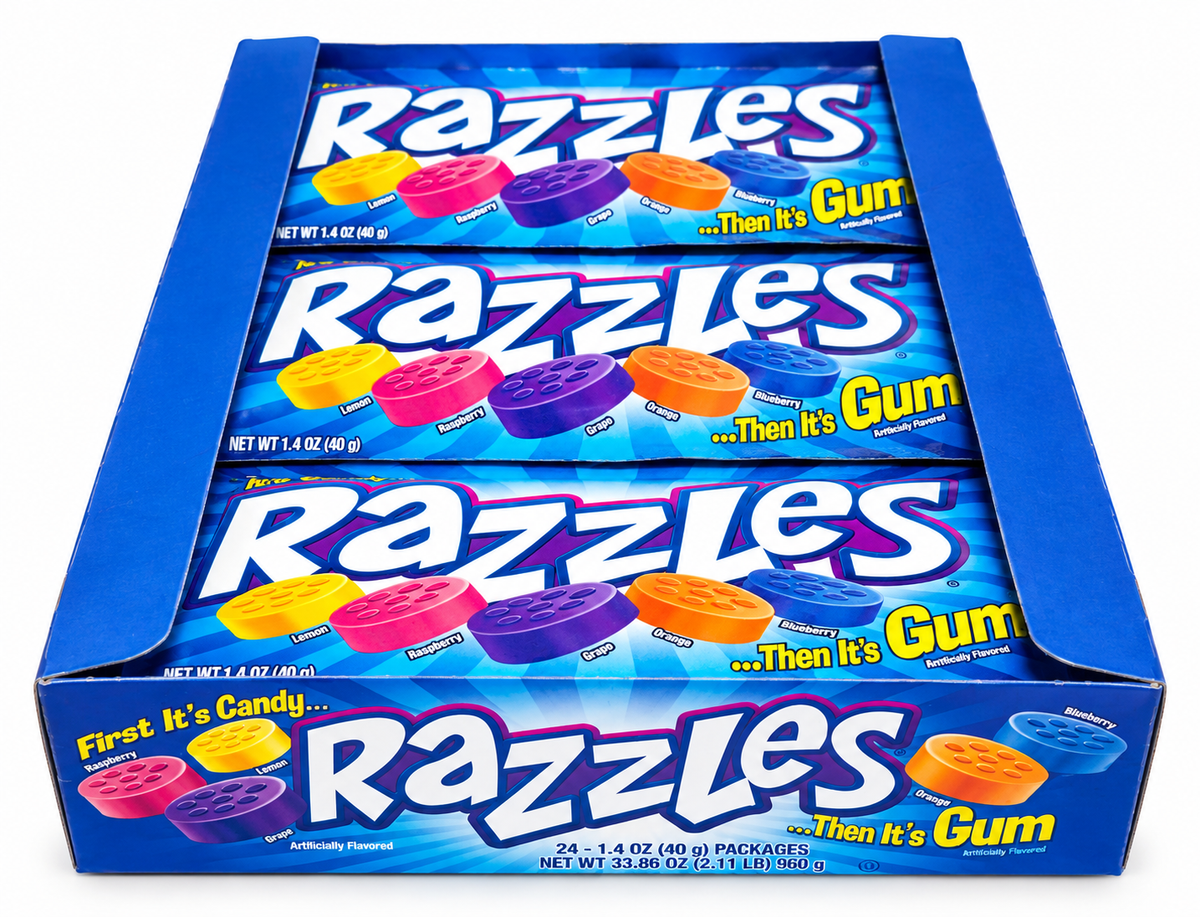 Razzles Candy & Gum – 1.4 oz