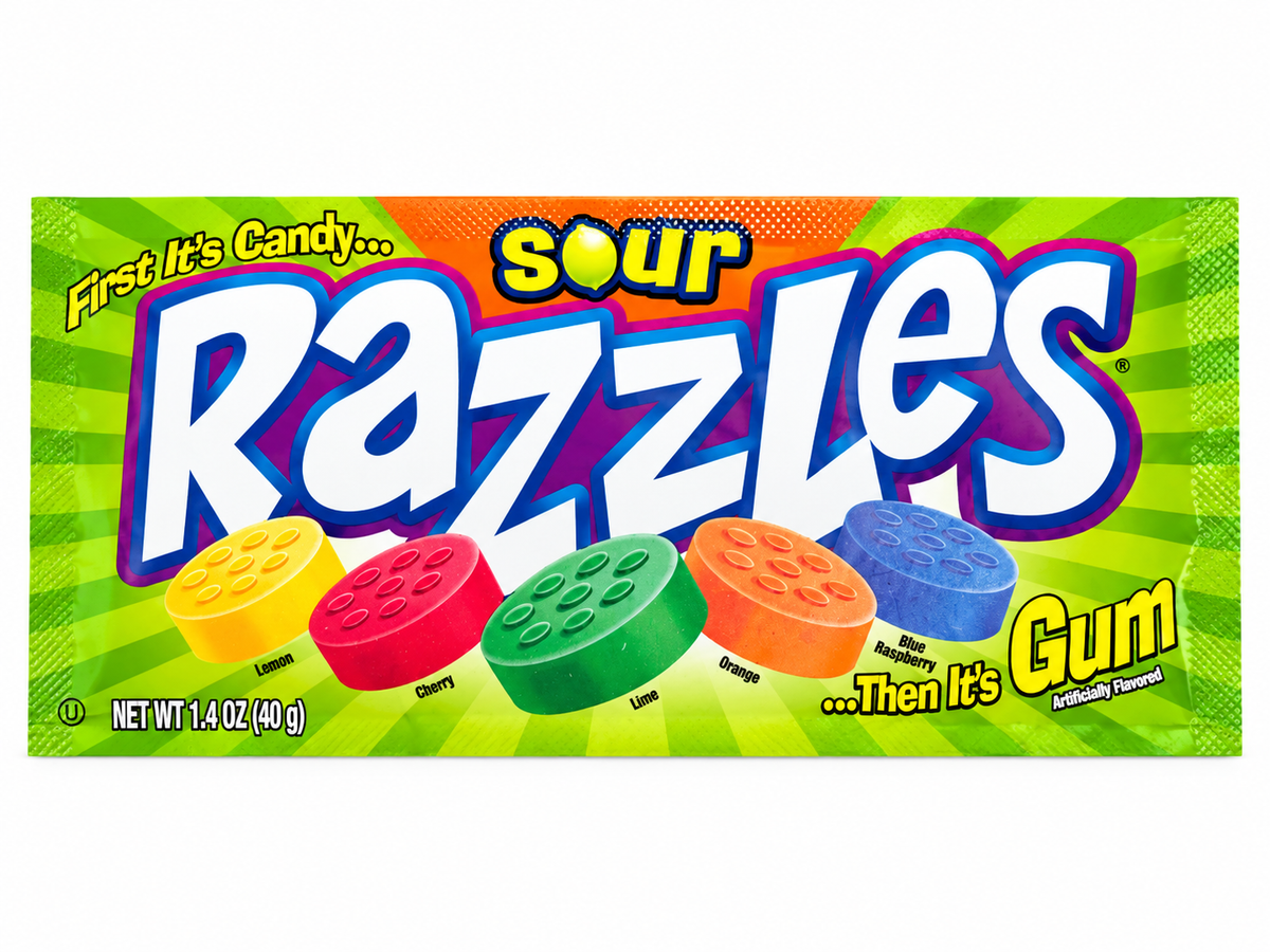 Razzles Candy & Gum – 1.4 oz