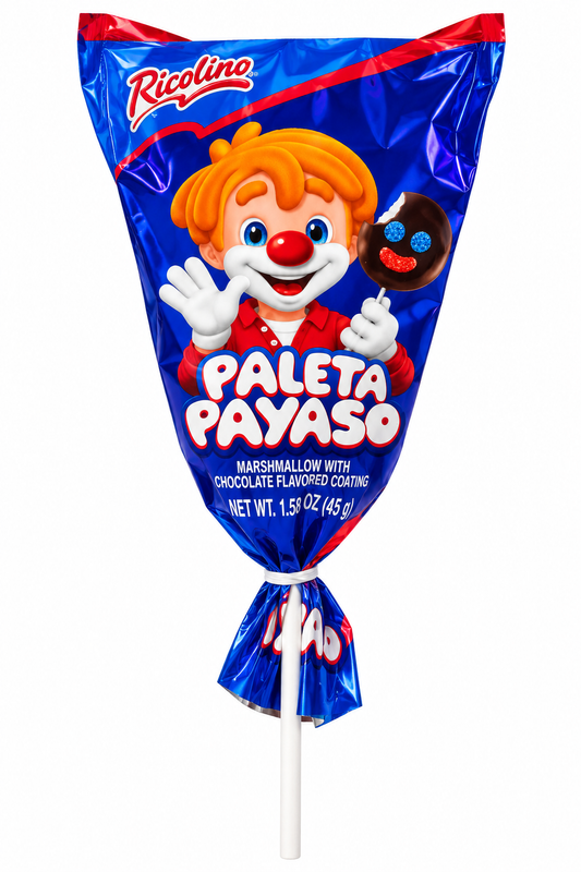 Ricolino Paleta Payaso Payasusto