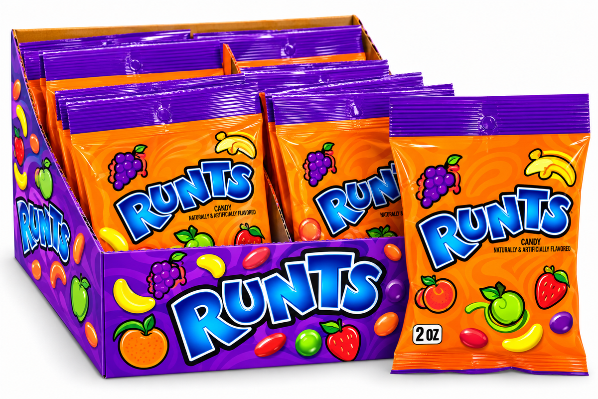 Runts Original Fruit Candy – 2 oz