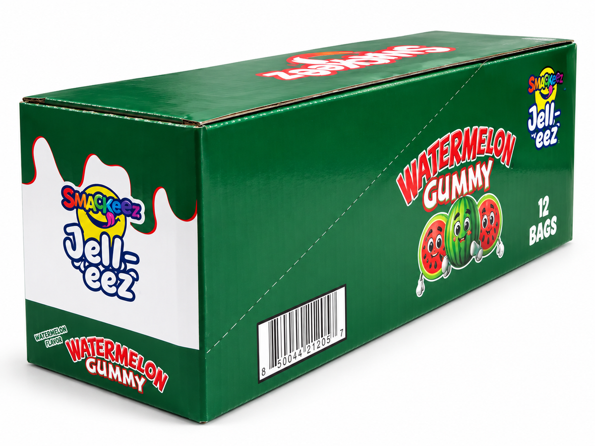 Smackeez Jell-eez Watermelon Gummy Candy