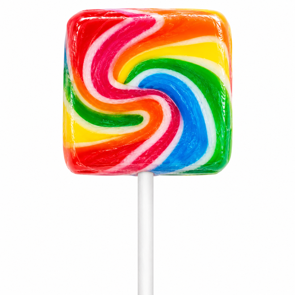 Smackeez Carnival Square Lollipop