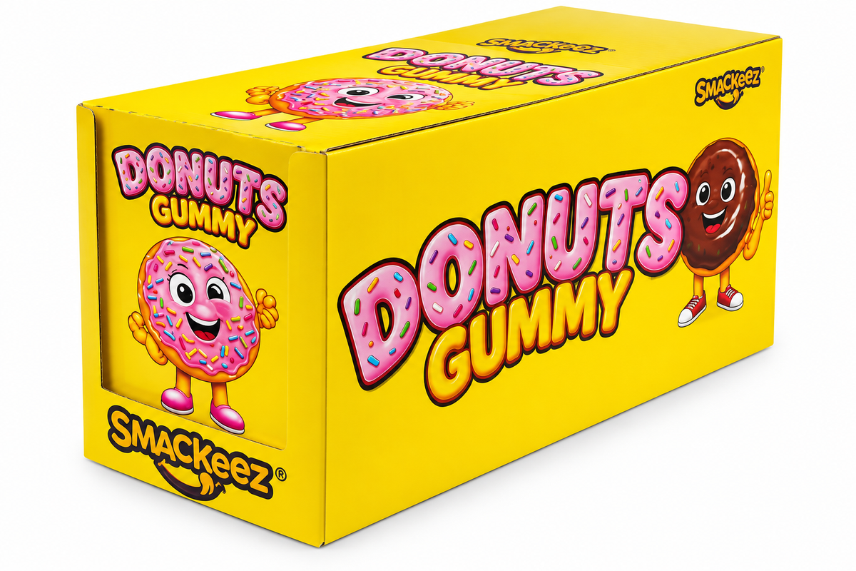 Smackeez Donuts Gummy Candy