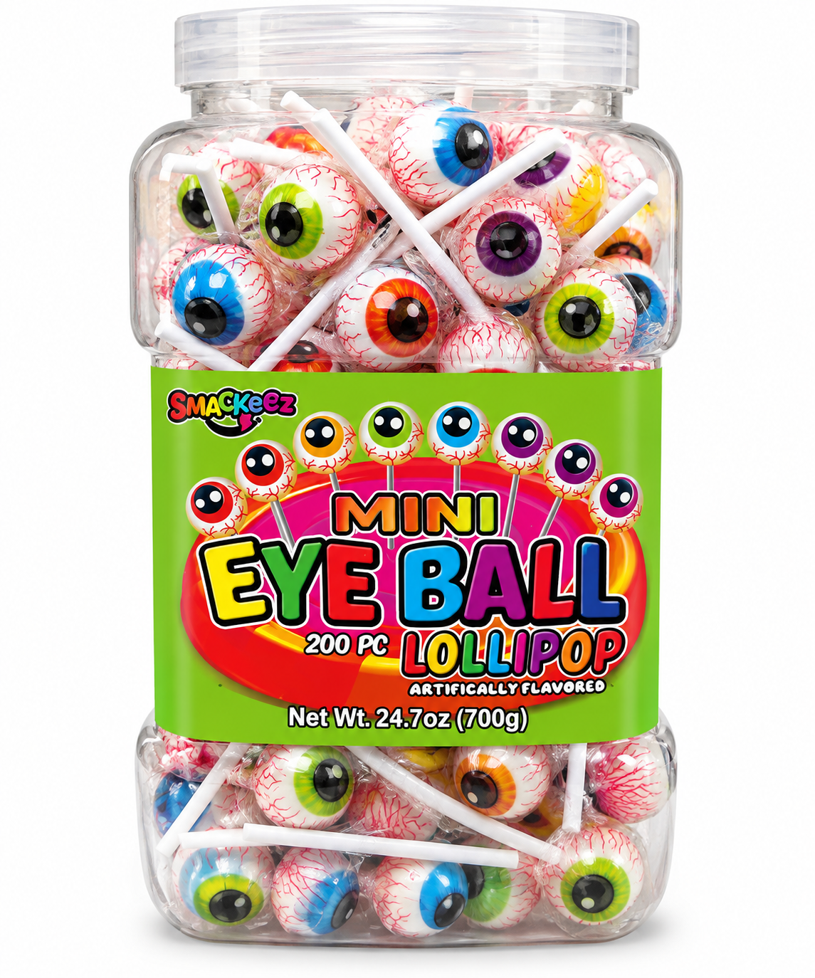 Smackeez Mini Eyeball Lollipop - Assorted Flavors