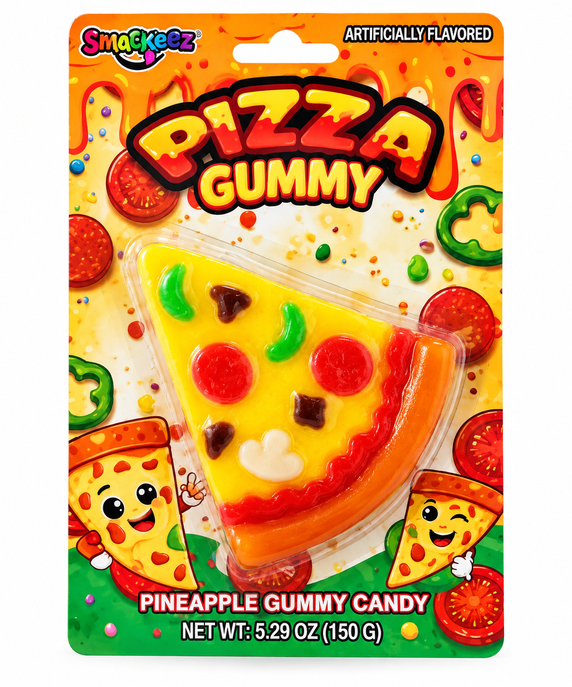 Smackeez Pizza Gummy Candy