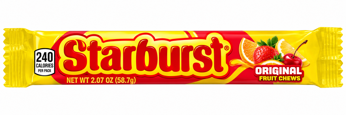 Starburst Fruit Chews – Choose Your Flavor