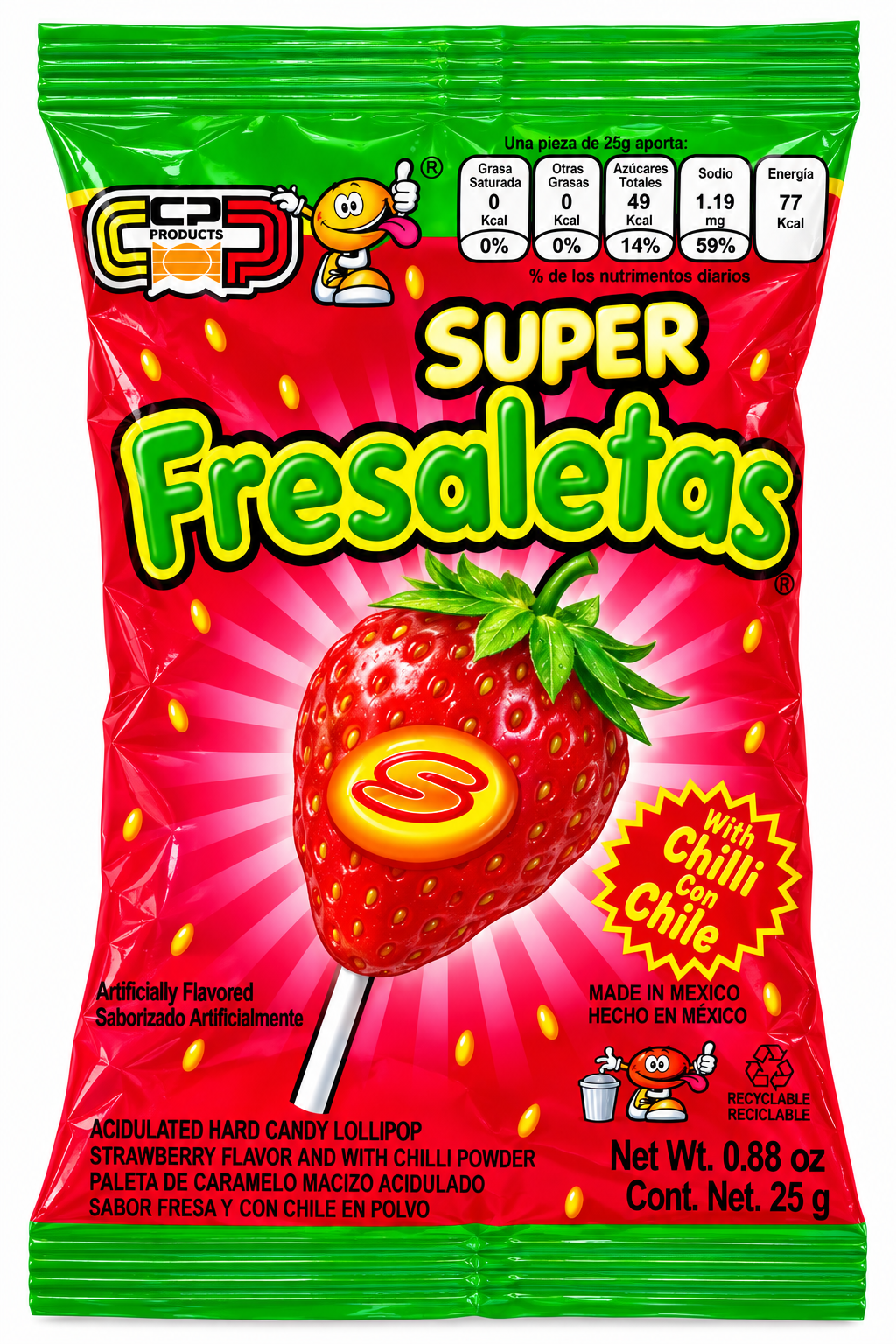 Super Super's Rebanaditas Chili Lollipops – Assorted Flavors