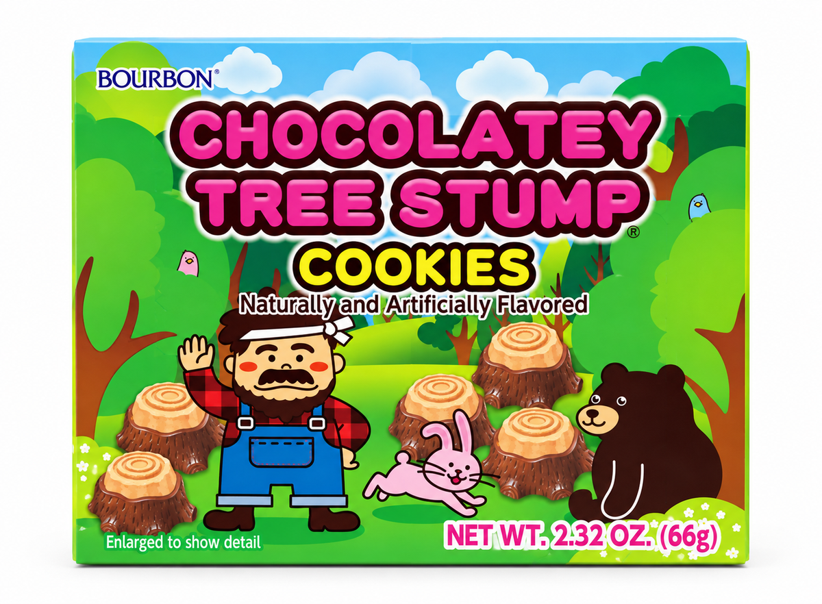 Bourbon Chocolatey Tree Stump Cookies – 2.32 oz