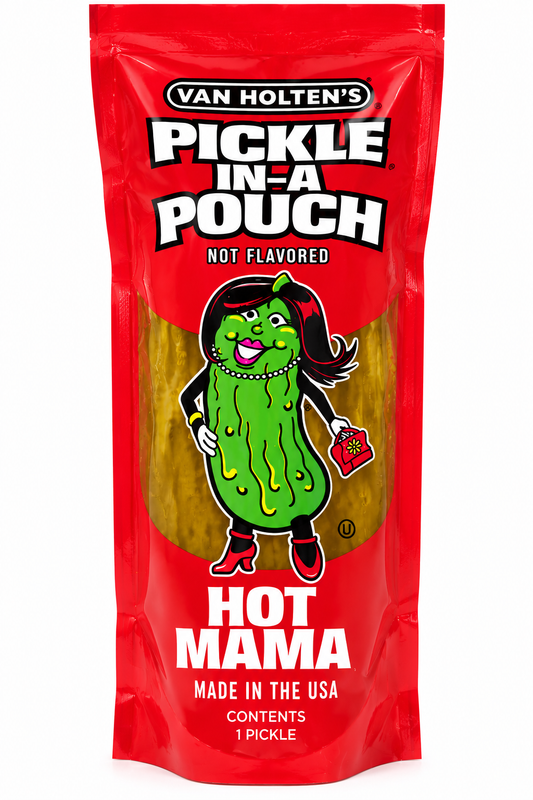 Van Holten’s Hot Mama Pickle-In-A-Pouch – Hot Flavor