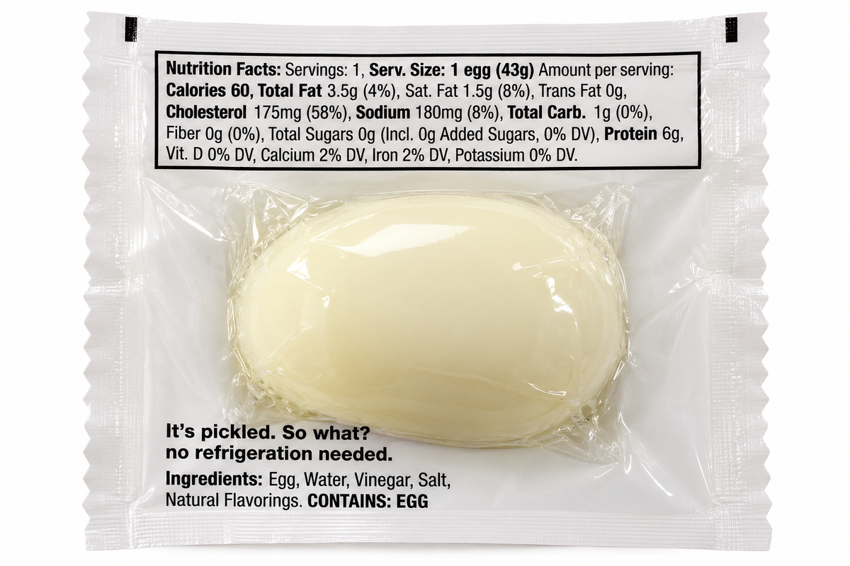 Van Holten’s Unapologetically Hot & Spicy Pickled Egg – 1 Count