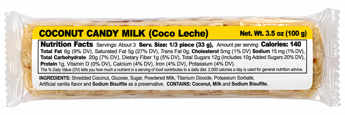 Coconut Candy Milk (Coco Leche) – 3.5 oz