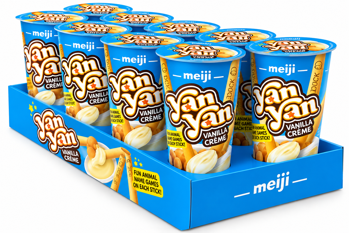 Yan Yan Vanilla Cream Biscuit Snack