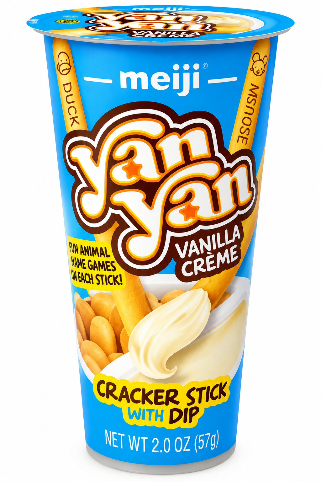 Yan Yan Vanilla Cream Biscuit Snack