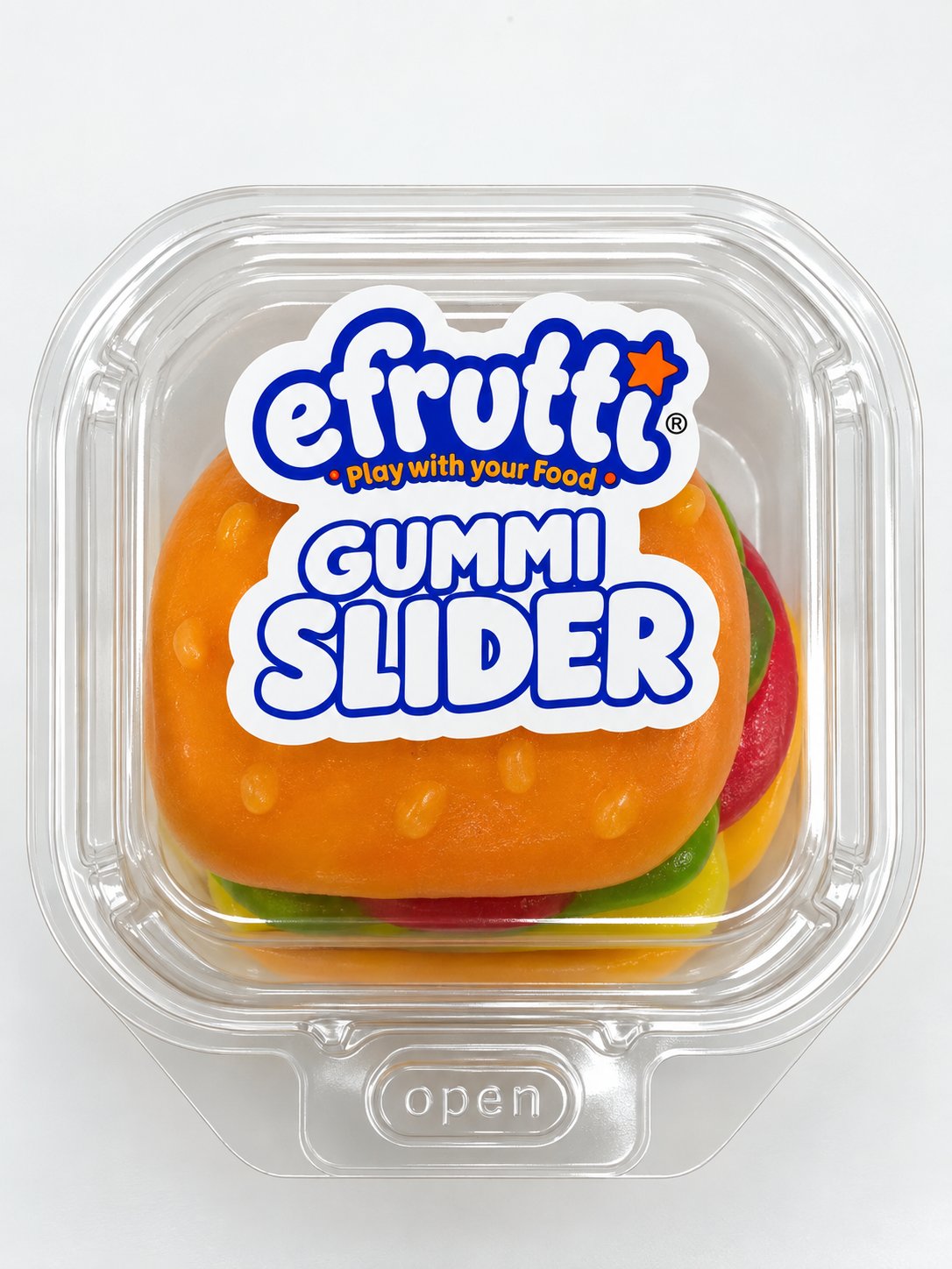 eFrutti Hamburger Gummi Candy – 1.7 oz